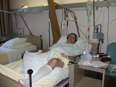 jaredinbed Jared Manders Hip Resurfacing Dr. De Smet 2008