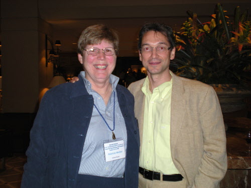 Patricia Walter and Dr. De Smet of Belgium