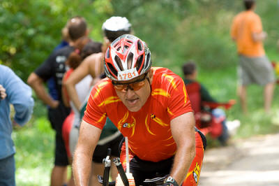 larryschmidt1 Larry Schmidt Finishes Ironman 5 Months Post Op on Sept. 7, 2008
