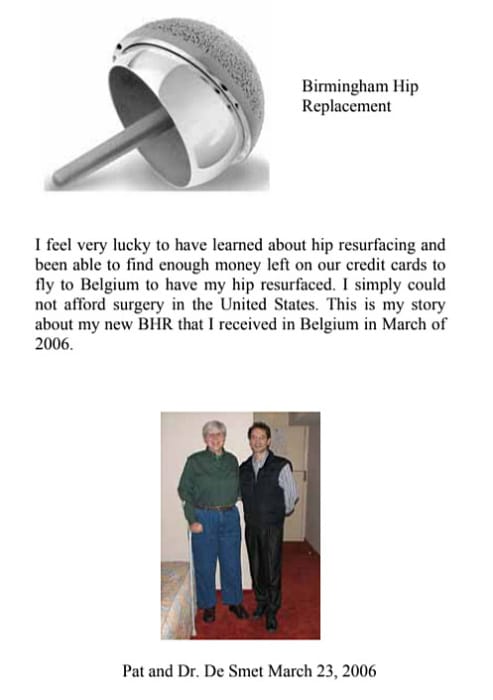 Belgium and my BHR Book by Patricia Walter