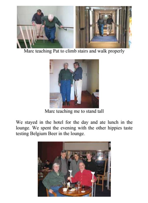 Belgiu and my BHR Book by Patricia Walter