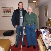 Pat Walter BHR in Belgium with Bart 2006